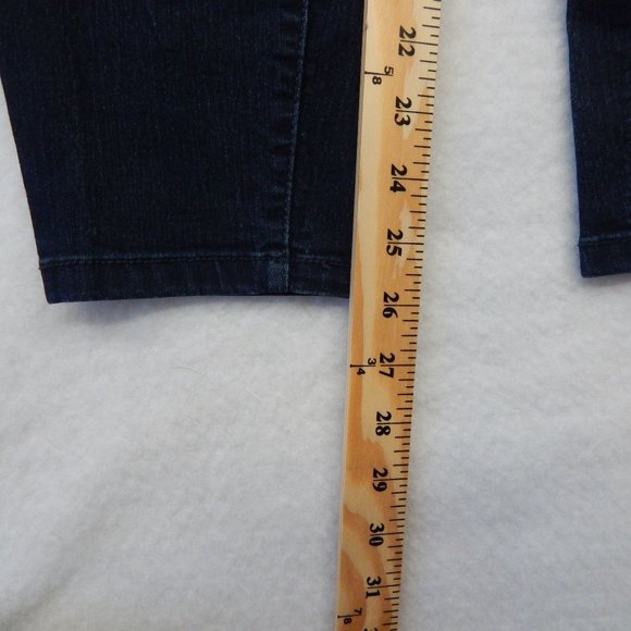 Torrid Womens High Rise Jeggings Dark Wash Stretch Size 16R - Picture 6 of 11